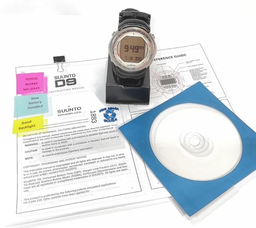 Suunto titanium scuba dive - suunto, d9